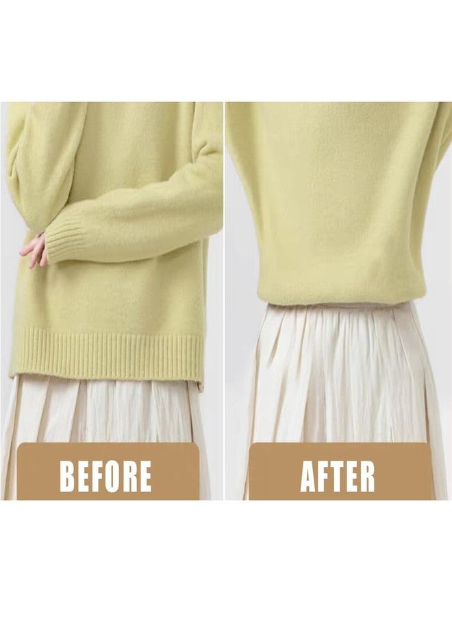 Fancypost 2Pcs Adjustable Crop Tuck Band - Elastic Shirt Stays Belt for Women, Stylish Tops & Sweater Tuck Tool to Transform Your Look - Image 5